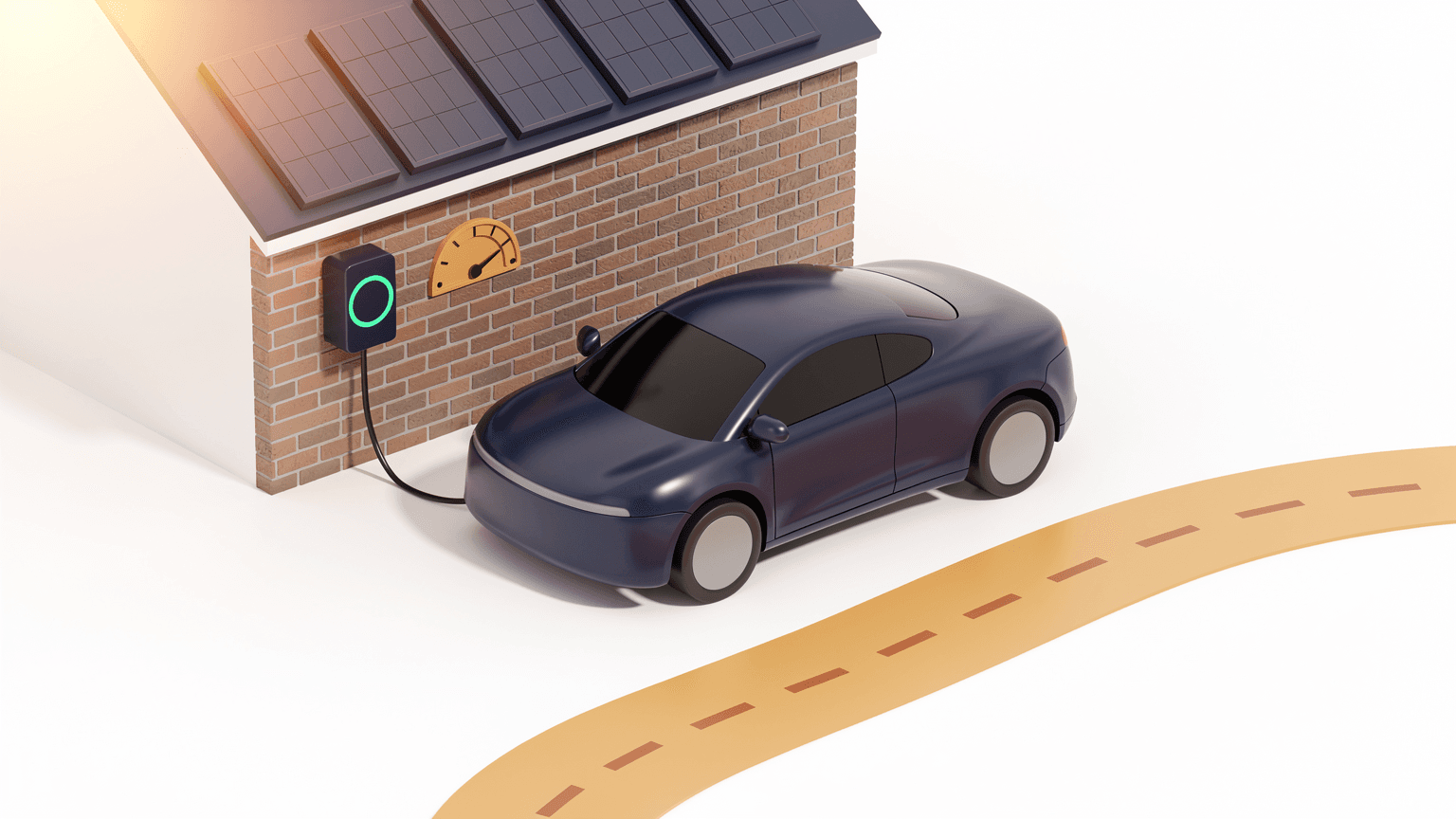 EV Pay-Per-Mile Tax and Solar Charging